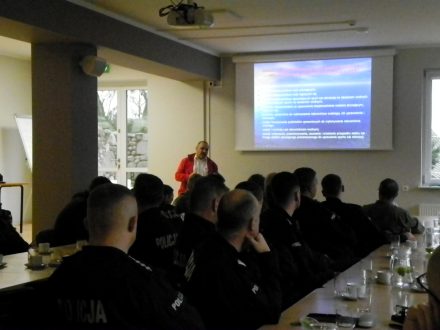 Spotkanie służb z Nadleśnictwem Łopuchówko