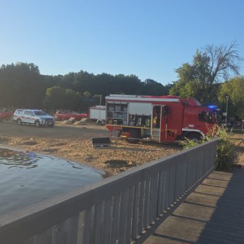 Apel o rozwagę nad wodą – groźny incydent nad Rusałką